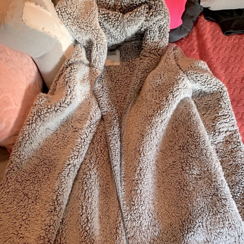 Grey Sherpa jacket